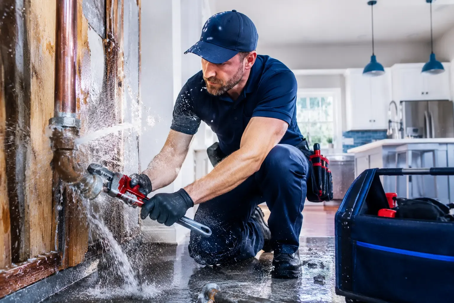 Local emergency pipe repair professionals in Bessie, OK